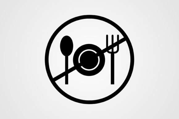 Download Fasting Glyph Icon - Fasting Collection