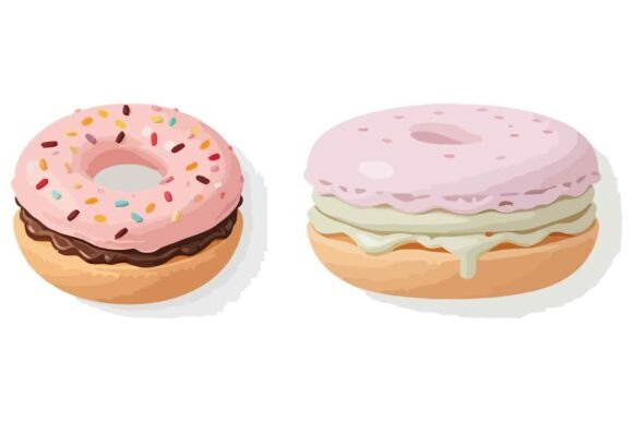 Download Retro Dessert Pack EPS - Premium Resources