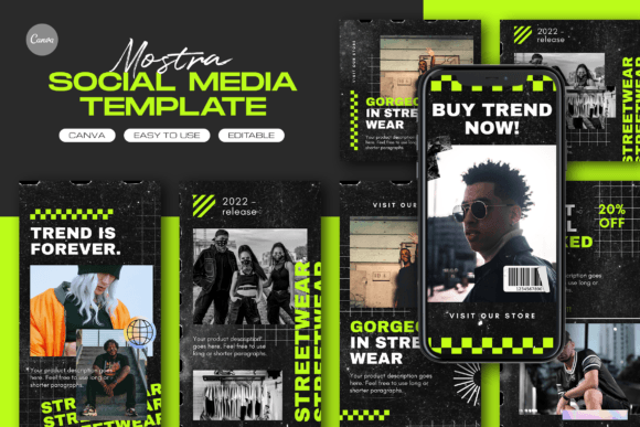 Download Mostra Fashion Instagram Template - Fashion instagram template Collection