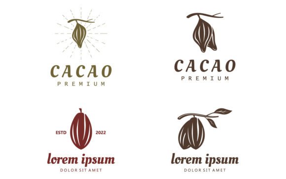 Download Vector Cacao Logo Template - Premium Resources