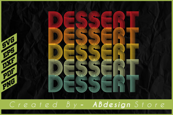 Download Dessert  Retro Design - Premium Resources